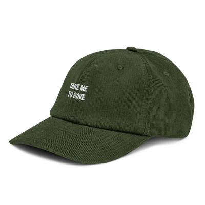 Take me to rave Corduroy hat - Oxford Navy - - Just Another Cap Store