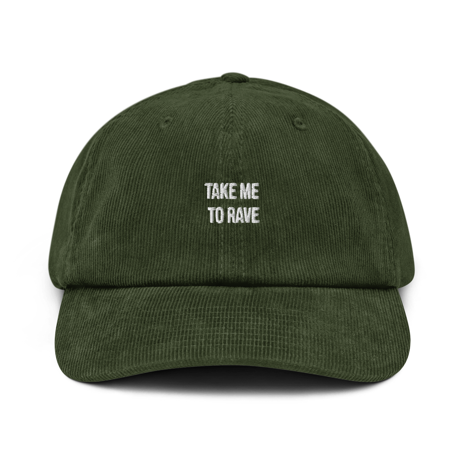 Take me to rave Corduroy hat