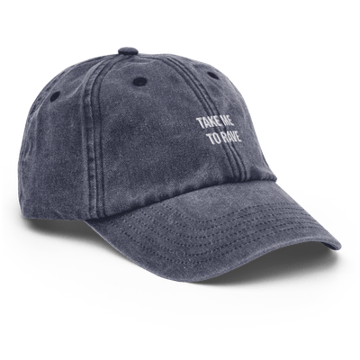 Take me to rave Vintage Hat - Vintage Black - - Just Another Cap Store