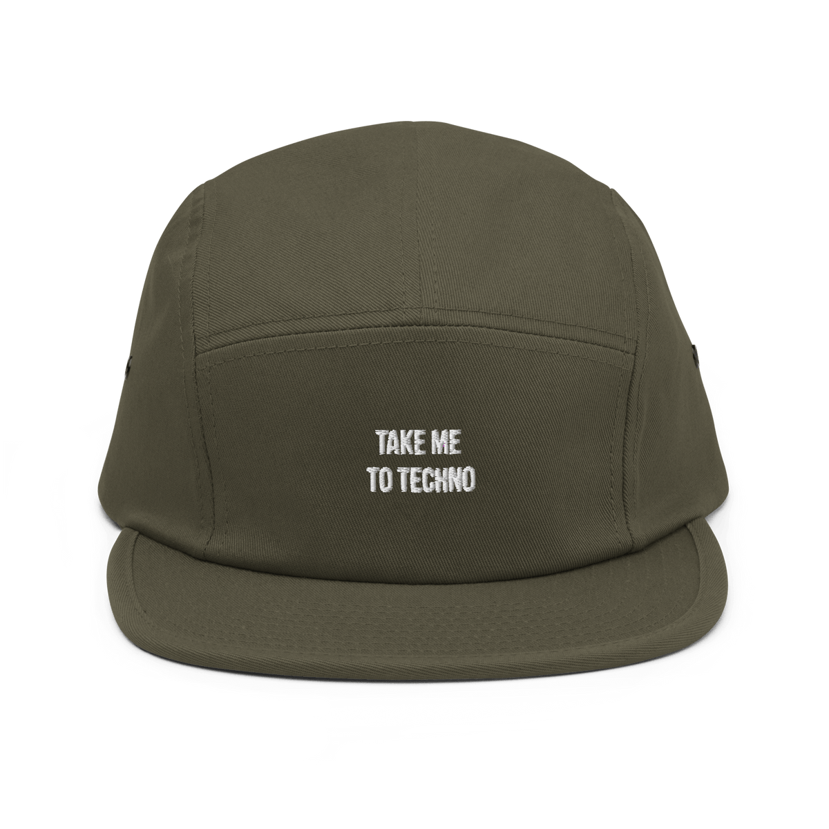 Take me to techno Five Panel Cap