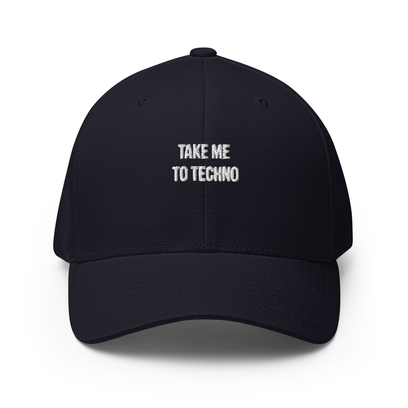 Take me to techno Flexfit Cap - Khaki - S/M - Just Another Cap Store