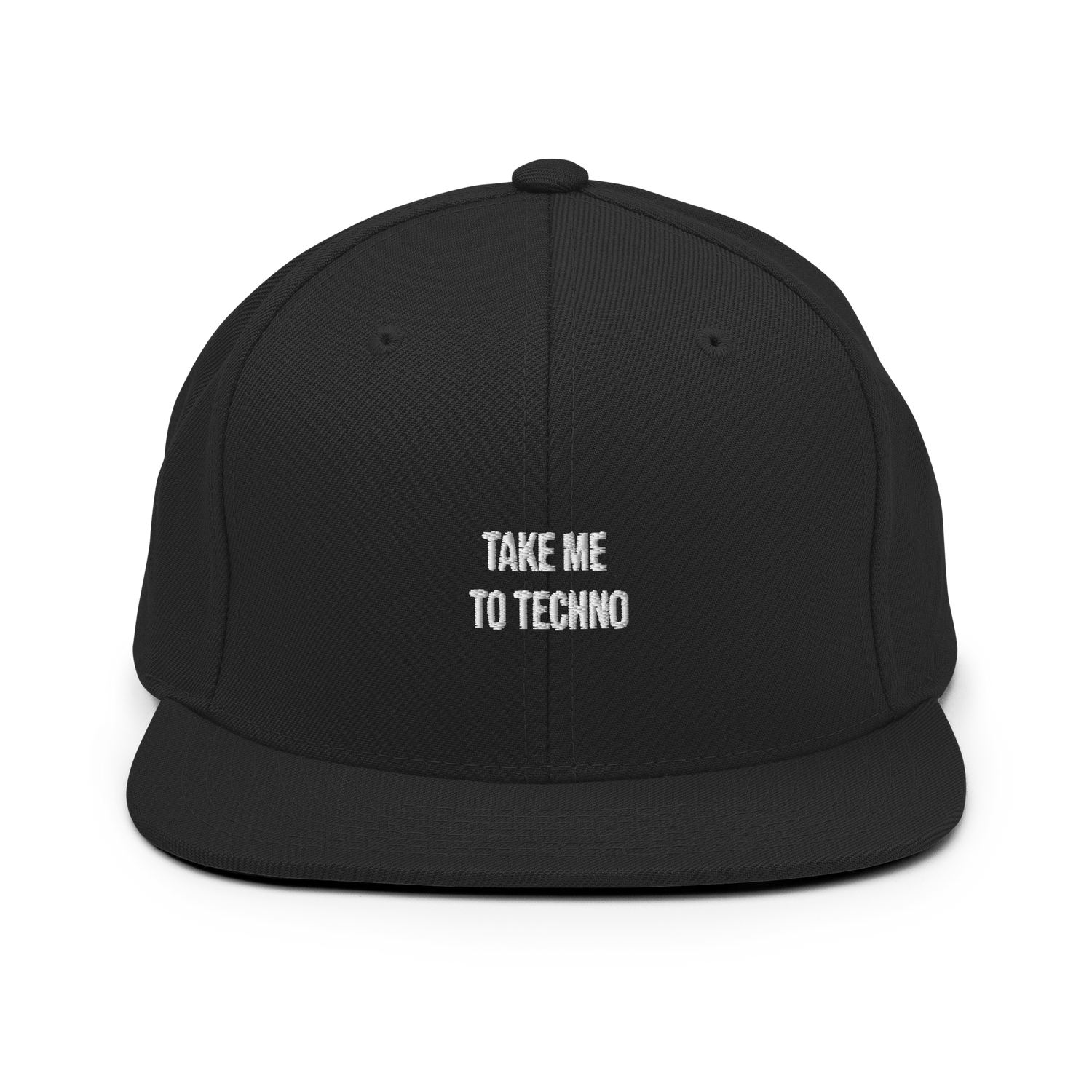 Take me to techno Snapback
