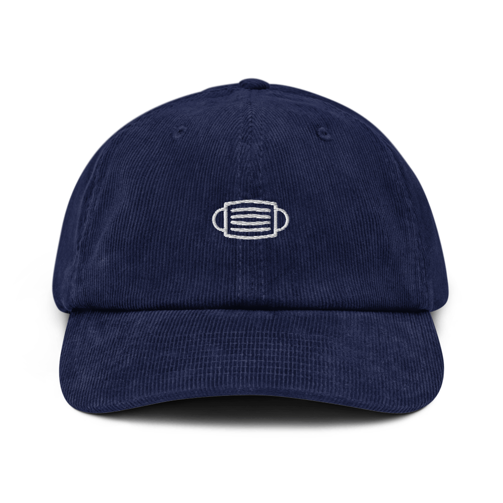 The Mask Corduroy hat - Oxford Navy - - Just Another Cap Store
