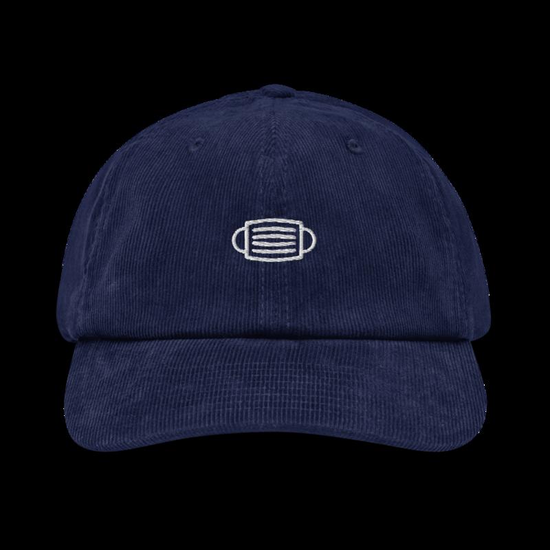 The Mask Corduroy hat - Oxford Navy - Just Another Cap Store