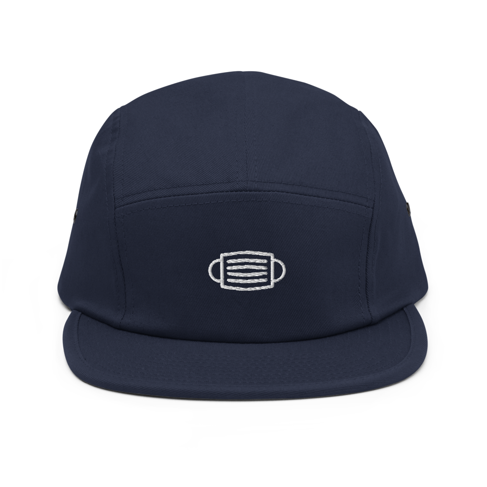 The Mask Five Panel Hat - Navy - - Just Another Cap Store