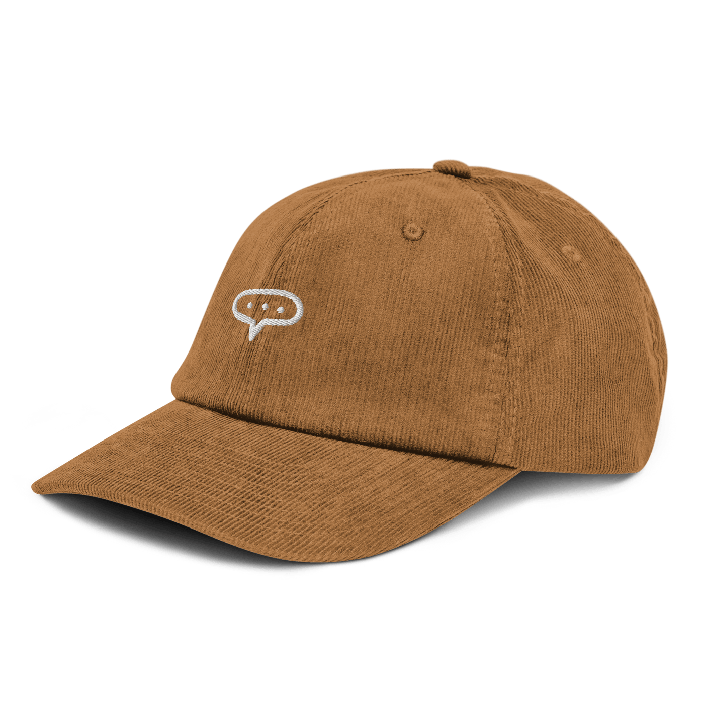 Thinking Corduroy hat - Dark Olive - - Just Another Cap Store