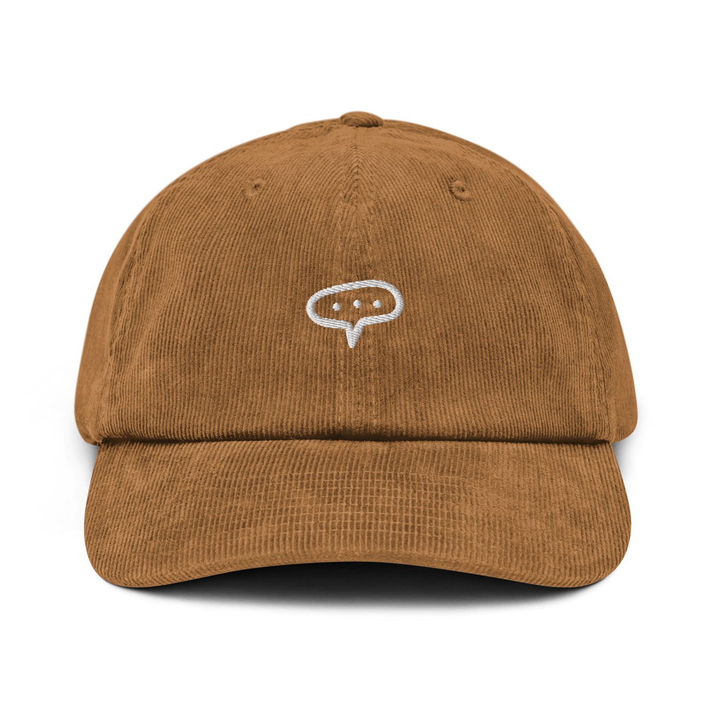 Thinking Corduroy hat - Camel - - Just Another Cap Store