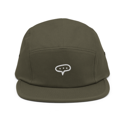 Thinking Five Panel Cap - Olive - - Just Another Cap Store