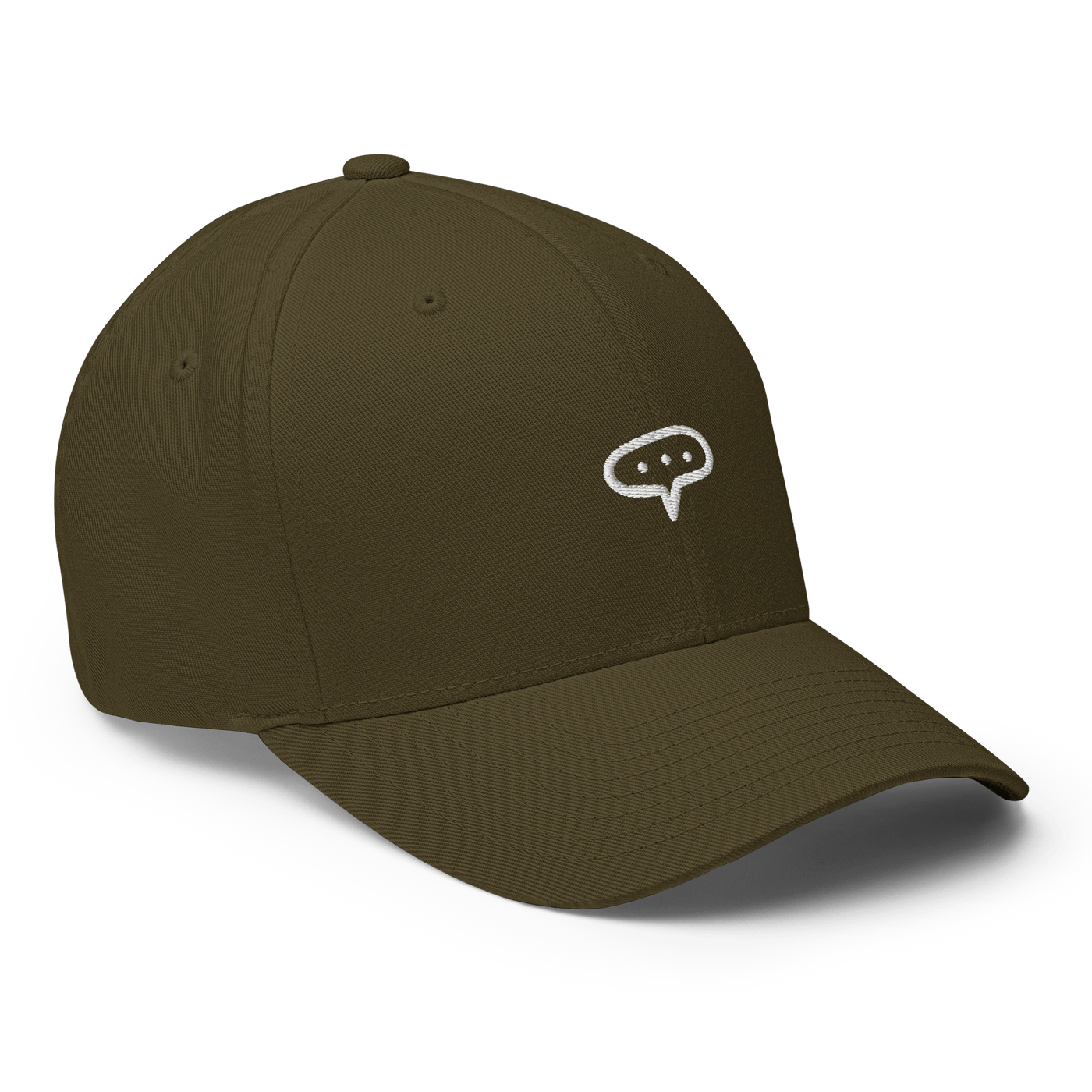 Thinking Flexfit Cap - Olive - S/M - Just Another Cap Store