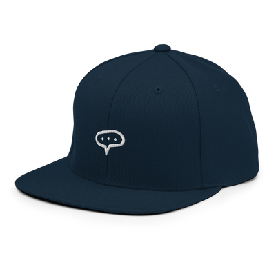 Thinking Snapback Hat - Dark Navy - - Just Another Cap Store