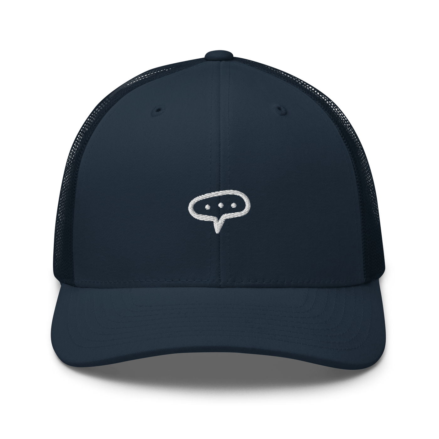 Thinking Trucker Cap - Navy - - Just Another Cap Store