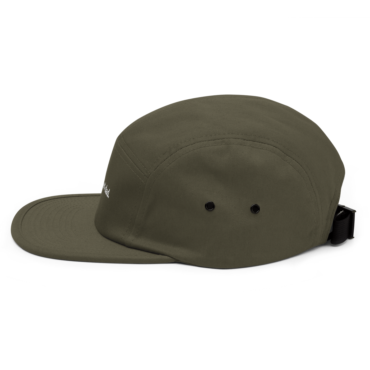 Tired dad Five Panel Hat - Olive - - Just Another Cap Store