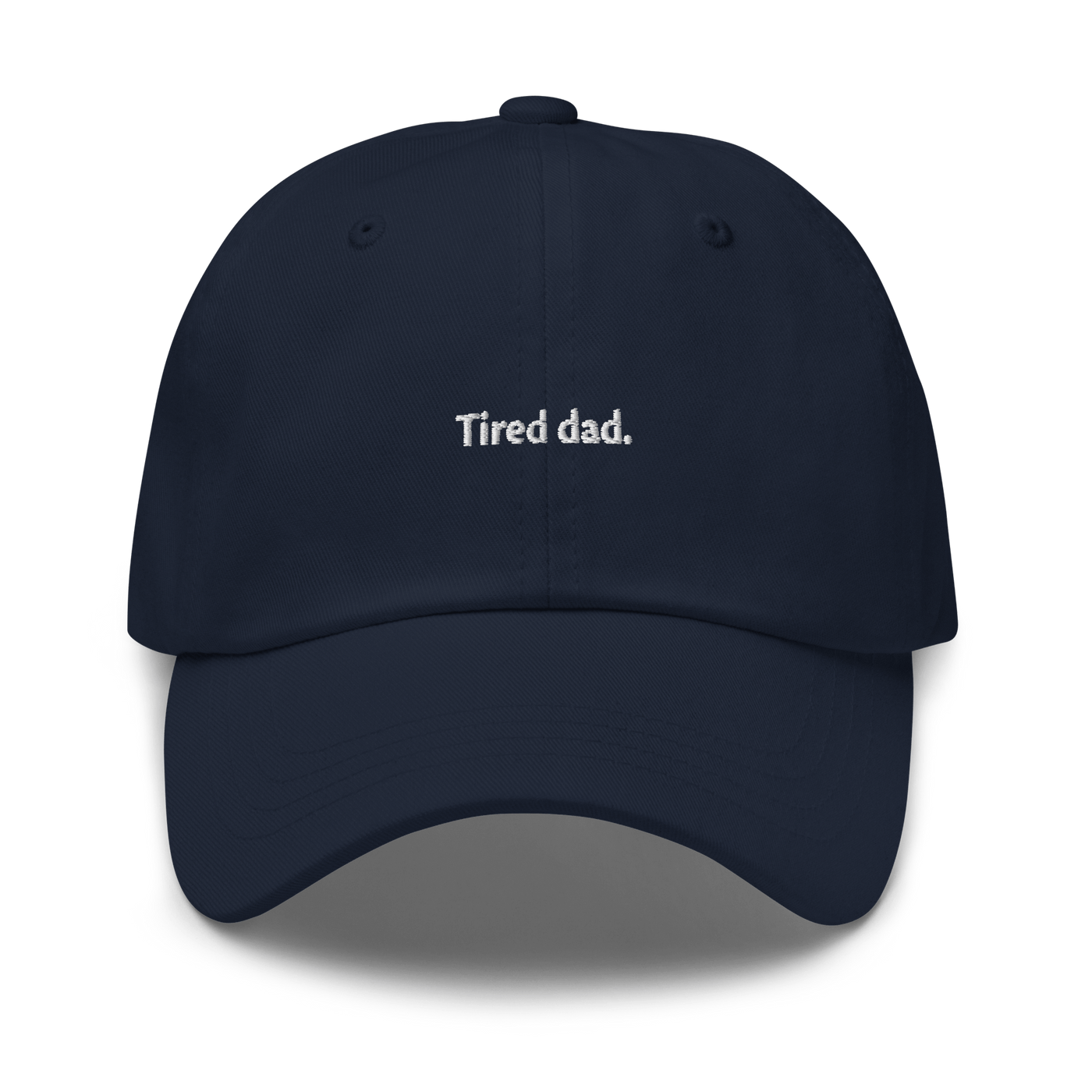 Tired Dad Hat - Navy - - Just Another Cap Store