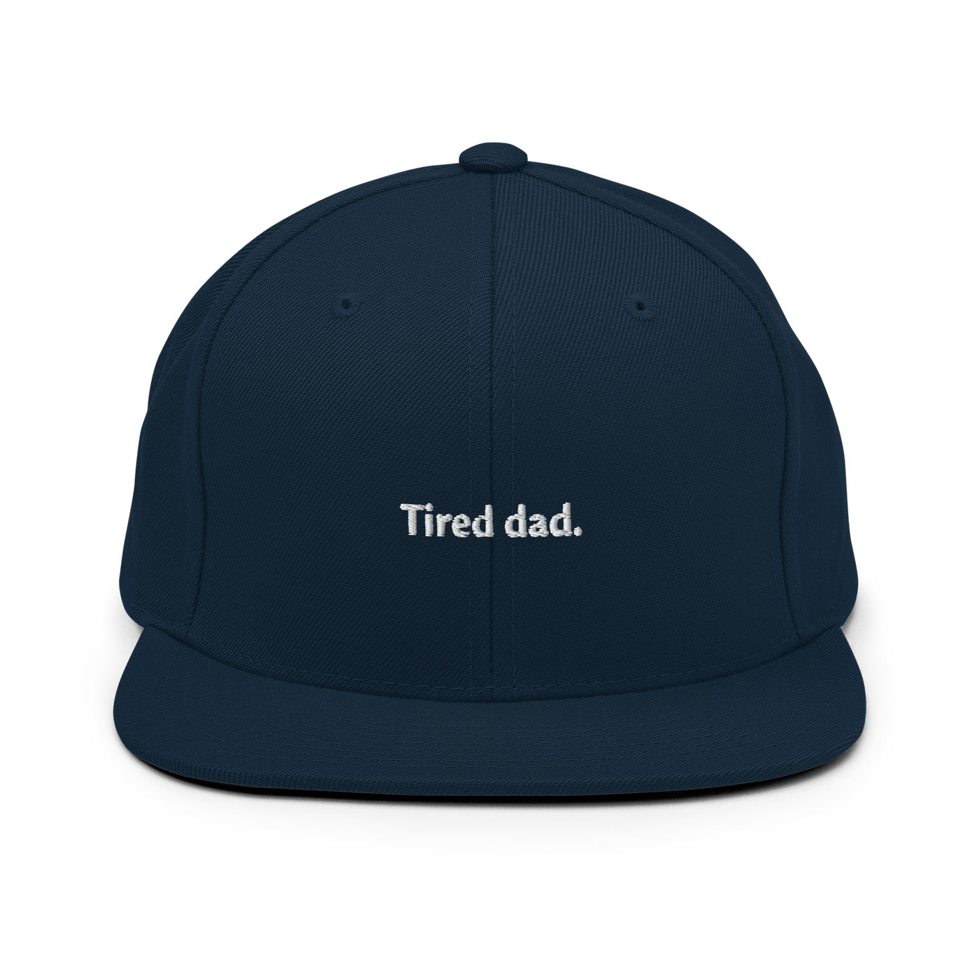 Tired dad Snapback - Dark Navy - - Just Another Cap Store