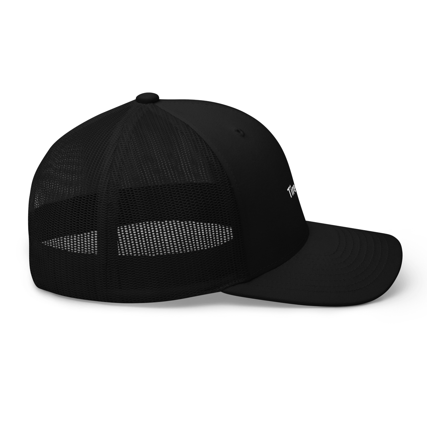 Tired dad Trucker Cap - Black - - Just Another Cap Store