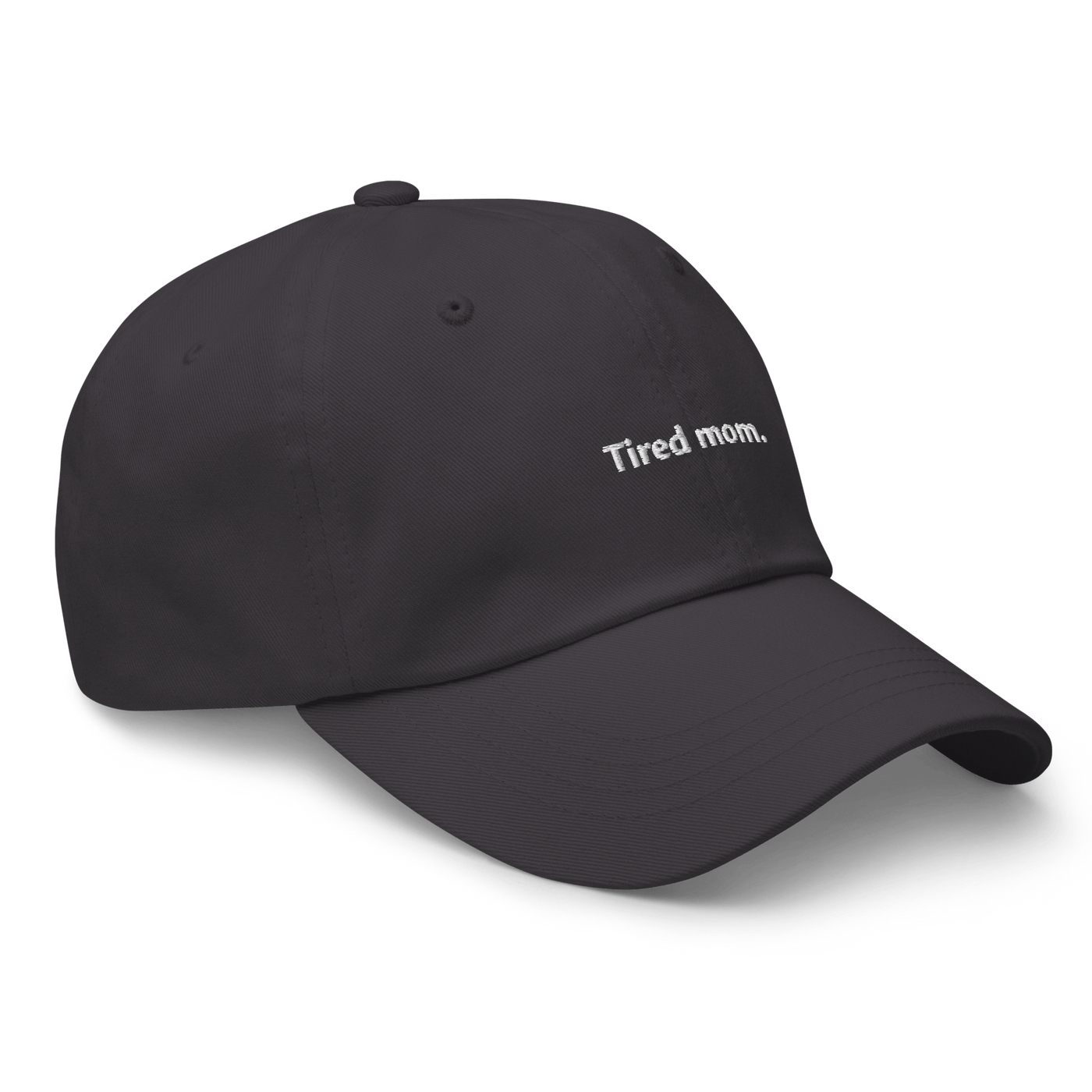 Tired mom Dad hat - Dark Grey - - Just Another Cap Store