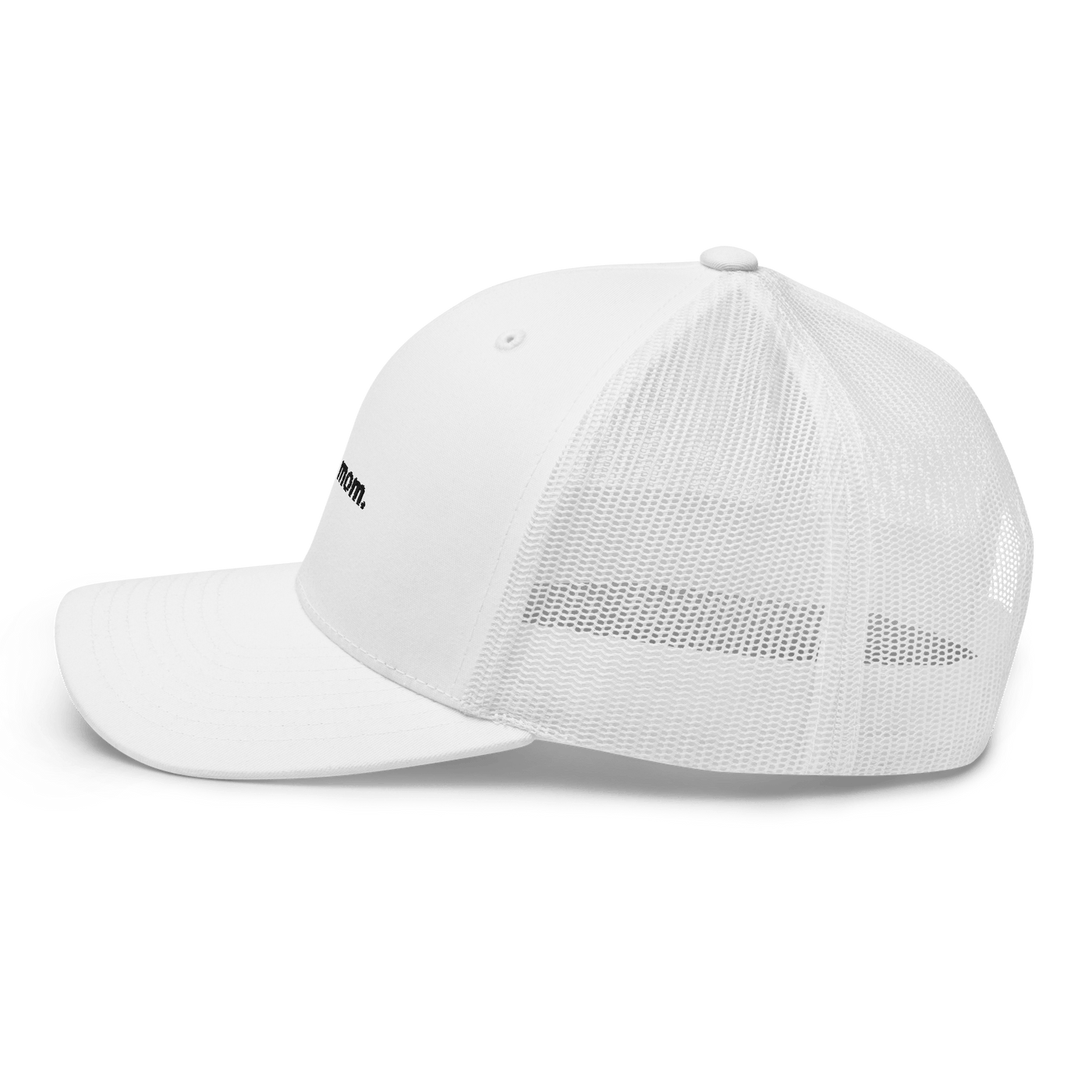 Tired Mom Trucker Cap - White - - Just Another Cap Store