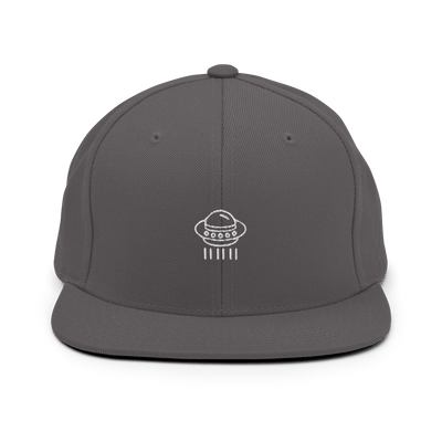 UFO Snapback Hat - Dark Grey - - Just Another Cap Store
