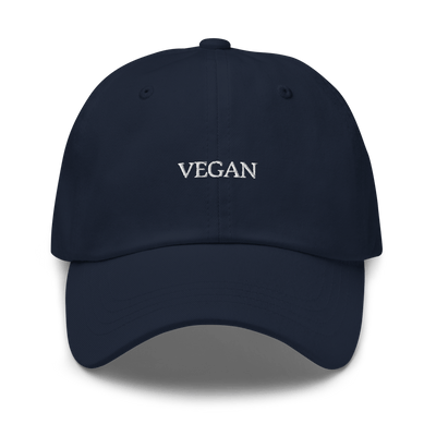 Vegan Dad hat - Navy - - Just Another Cap Store