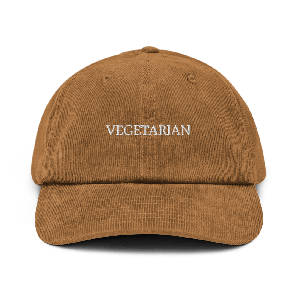Vegetarian Corduroy hat