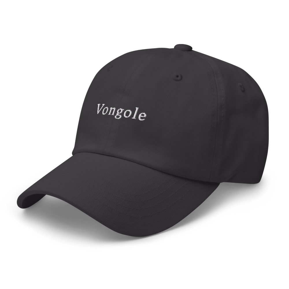 Vongole Dad hat - Dark Grey - - Just Another Cap Store
