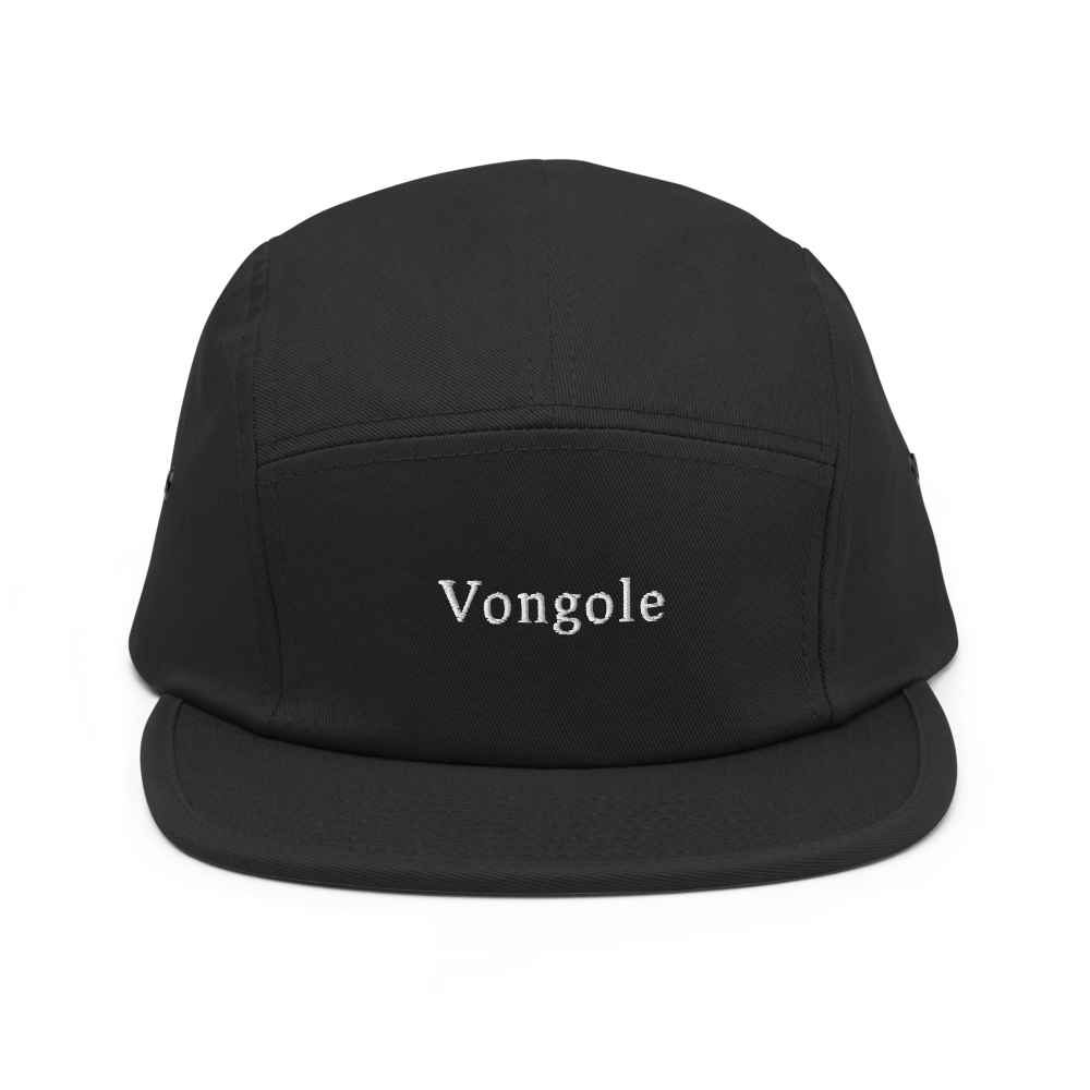 Vongole Five Panel Hat - Black - - Just Another Cap Store